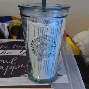 Starbucks glass cup